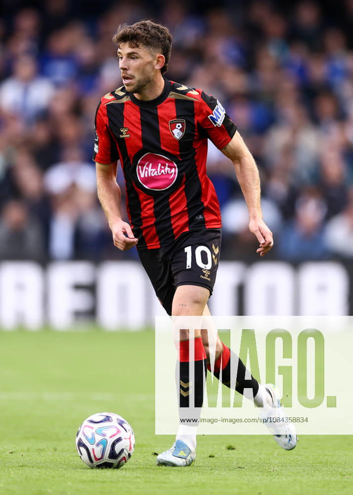 Chelsea gegen Bournemouth, 10. Oktober 2026, London, Premier League, Fußball, Chelsea gegen Bournemouth, Ryan Christie von Bournemouth, Foto: Jacques Feeney, Abseits, London, Großbritannien