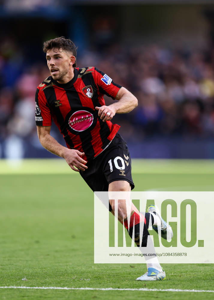 Chelsea gegen Bournemouth, 10. Oktober 2026, London, Premier League, Fußball, Chelsea gegen Bournemouth, Ryan Christie von Bournemouth, Foto: Jacques Feeney, Abseits, London, Großbritannien