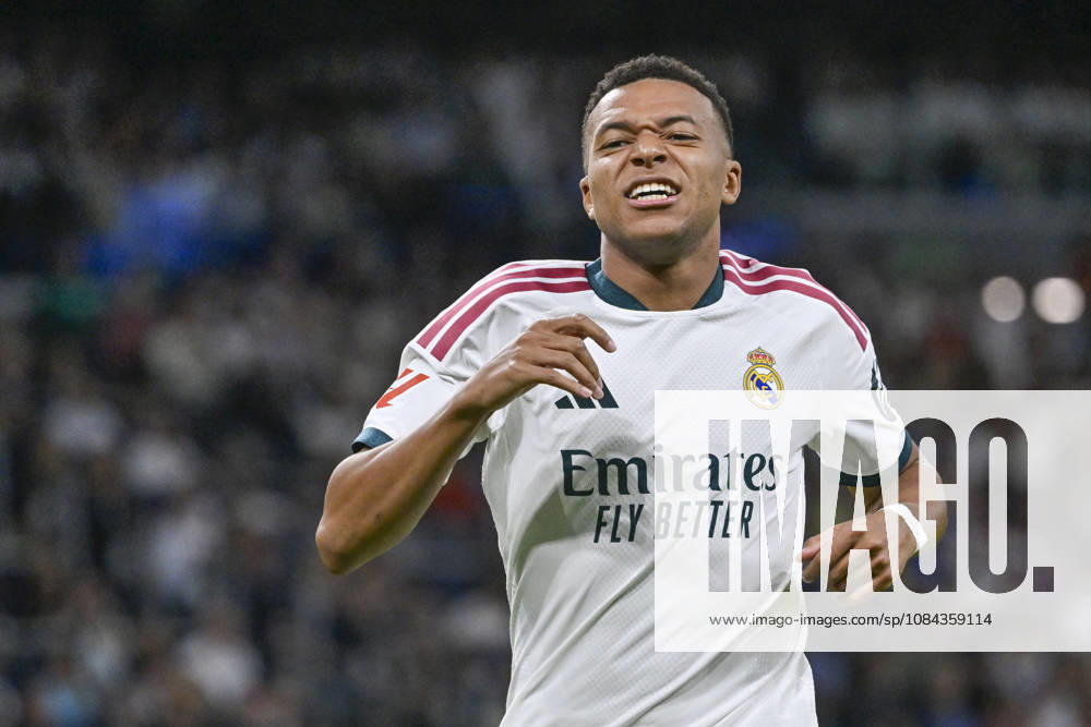 10 KYLIAN MBAPPE of Real Madrid CF laments during the match on Matchday 8 of the 2026-27 National League First Division Championship between REAL MADRID C.F. and VILLARREAL CF, played at the Bernabeu Stadium on October 10, 2026, in Madrid, Spain. REAL MADRID C.F. Vs. VILLARREAL CF - 2026 27 National League First Division Championship 10.10.26 - ZUMAc312 20261010_zsp_c312_097