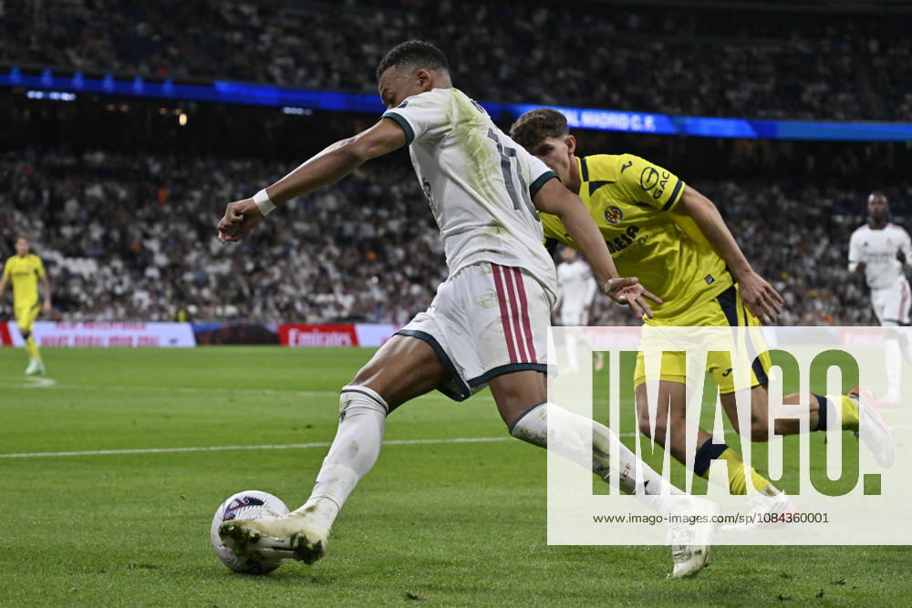 10 KYLIAN MBAPPE of Real Madrid CF in action during the match on Matchday 8 of the 2026-27 National League First Division Championship between REAL MADRID C.F. and VILLARREAL CF, played at the Bernabeu Stadium on October 10, 2026, in Madrid, Spain. REAL MADRID C.F. Vs. VILLARREAL CF - 2026 27 National League First Division Championship 10.10.26 - ZUMAc312 20261010_zsp_c312_281