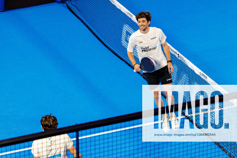 DÜSSELDORF, GERMANY - 11 OCTOBER 2026: Image shows the celebration of Franco Stupaczuk (ARG) during CUPRA Germany Premier Padel P2 2026 Day 7: Semifinals at CASTELLO Düsseldorf on 11 10 2026 in Düsseldorf, Germany. Germany