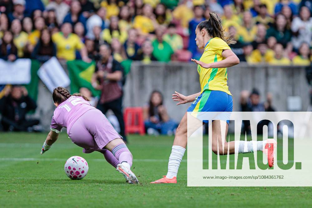 Match between Brazil and Argentina friendly 2026 Porto Alegre (RS), 10 10 2026 - Friendly match Women s national team, Nationalteam Brazil vs Argentina - Action in the match between Brazil and Argentina, valid for the 2026 friendly match held at the Beira Rio stadium, in the city of Porto Alegre, on the afternoon of this Saturday, October 10, 2026. Credit: Wellington Rosa PHD Press TheNews2.(Foto: Phd Press Thenews2 imago images) SPO