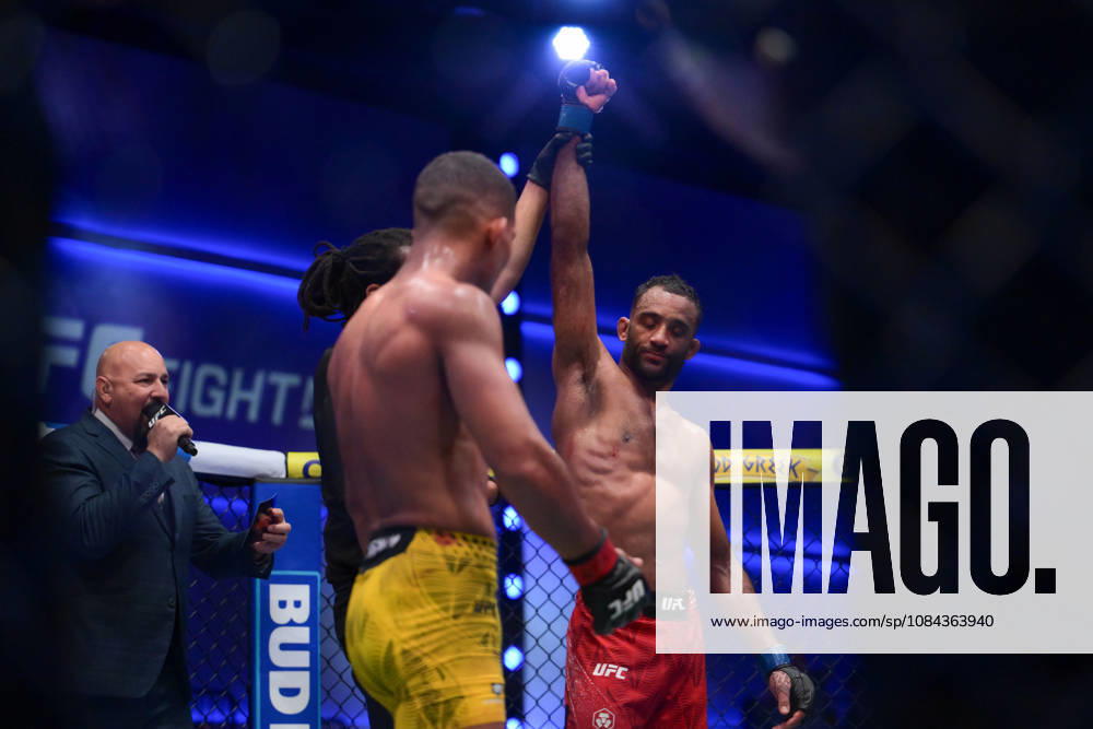 JAI HERBERT defeats MATHEUS CAMILO by unanimous decision (29-28, 29-28, 29-28) during UFC Fight Night night the Meta APEX in Las Vegas. Las Vegas USA - ZUMAo117 20261010_zsp_o117_026