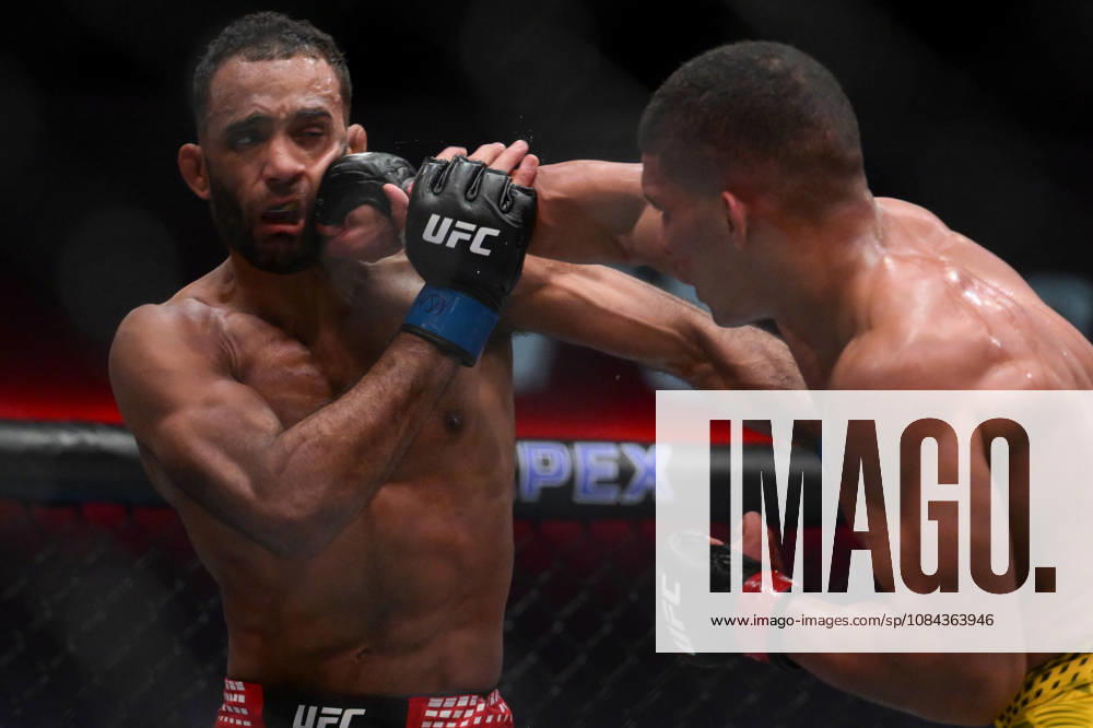 JAI HERBERT defeats MATHEUS CAMILO by unanimous decision (29-28, 29-28, 29-28) during UFC Fight Night night the Meta APEX in Las Vegas. Las Vegas USA - ZUMAo117 20261010_zsp_o117_027