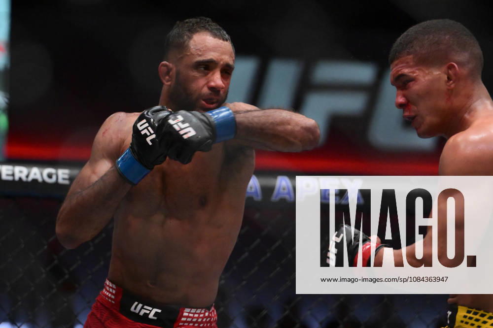 JAI HERBERT defeats MATHEUS CAMILO by unanimous decision (29-28, 29-28, 29-28) during UFC Fight Night night the Meta APEX in Las Vegas. UFC Fight Night: Co-Main Event: Jai Herbert Defeats Matheus Camilo By Unanimous Decision. - ZUMAo117 20261010_zsp_o117_021