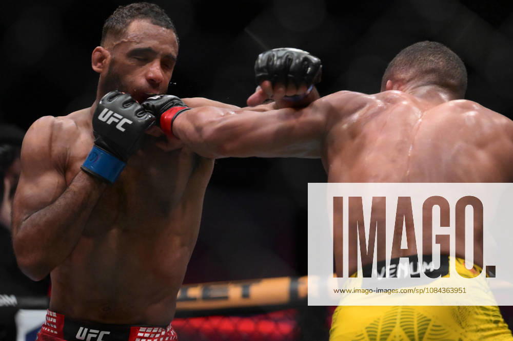 JAI HERBERT defeats MATHEUS CAMILO by unanimous decision (29-28, 29-28, 29-28) during UFC Fight Night night the Meta APEX in Las Vegas. UFC Fight Night: Co-Main Event: Jai Herbert Defeats Matheus Camilo By Unanimous Decision. - ZUMAo117 20261010_zsp_o117_023