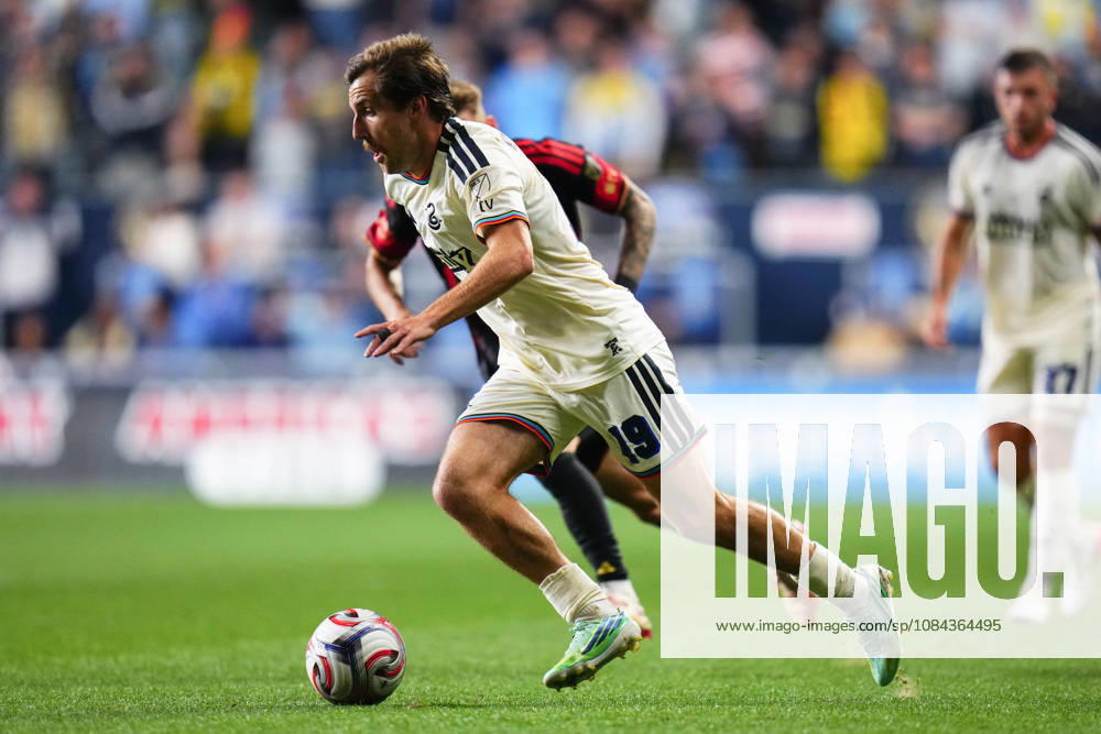 Philadelphia Union Midfielder Indiana Vassilev (19) controls the ball during the first half of an MLS, Fussball Herren, USA match against Real Salt Lake at Subaru Park in Chester, Pennsylvania. CSM MLS 2026: Union Vs Salt Lake OCT 10 - ZUMAc04_ 20261010_zma_c04_339