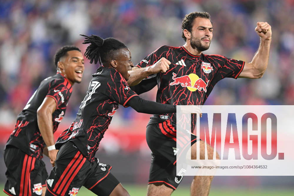 Harrison, New Jersey United States of America. 10 Oct, 2026. New York Red Bulls defender DEVIN PADELFORD (59) celebrates his first goal of the season at Sports Illustrated Stadium New York defeats San Diego 4 to 1. Credit: , Jr. Zuma Press Harrison United States of America - ZUMAa301 20261010_aaf_a301_007