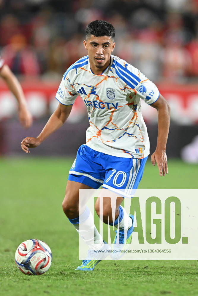 Harrison, New Jersey United States of America. 10 Oct, 2026. San Diego FC forward ANDERS DREYER (10) in action at Sports Illustrated Stadium New York defeats San Diego 4 to 1. Credit: , Jr. Zuma Press Harrison United States of America - ZUMAa301 20261010_aaf_a301_011