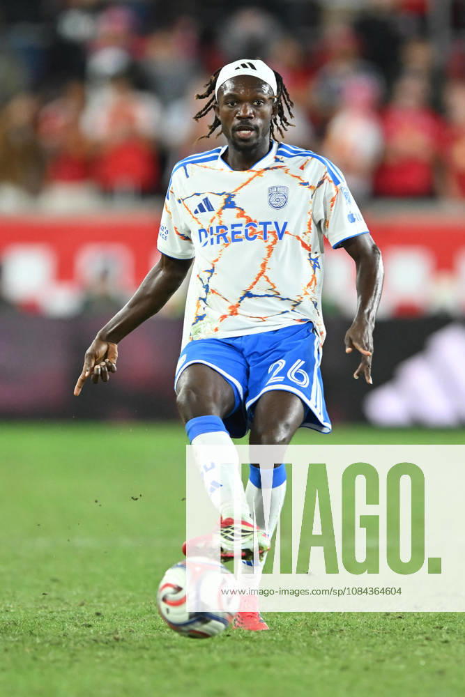 Harrison, New Jersey United States of America. 10 Oct, 2026. San Diego FC defender MANU DUAH (26) in action at Sports Illustrated Stadium New York defeats San Diego 4 to 1. Credit: , Jr. Zuma Press Harrison United States of America - ZUMAa301 20261010_aaf_a301_023