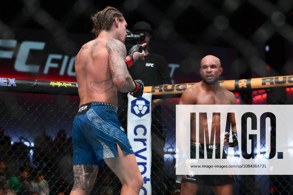 BRENDAN ALLEN defeats CHRISTIAN LEROY DUNCAN by submission (rear-naked choke) at 2:46 of Round 5 during UFC Fight Night night the Meta APEX in Las Vegas. UFC Fight Night: Main Event: Brendan Allen Defeats Christian Leroy Duncan By Submission. - ZUMAo117 20261010_zsp_o117_032