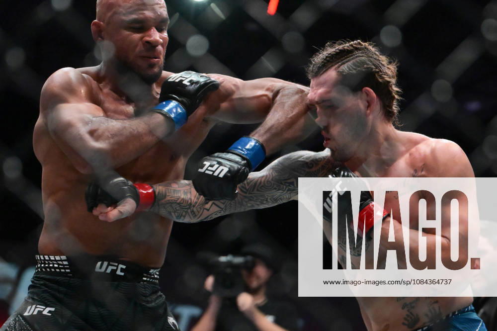 BRENDAN ALLEN defeats CHRISTIAN LEROY DUNCAN by submission (rear-naked choke) at 2:46 of Round 5 during UFC Fight Night night the Meta APEX in Las Vegas. Las Vegas USA - ZUMAo117 20261010_zsp_o117_036