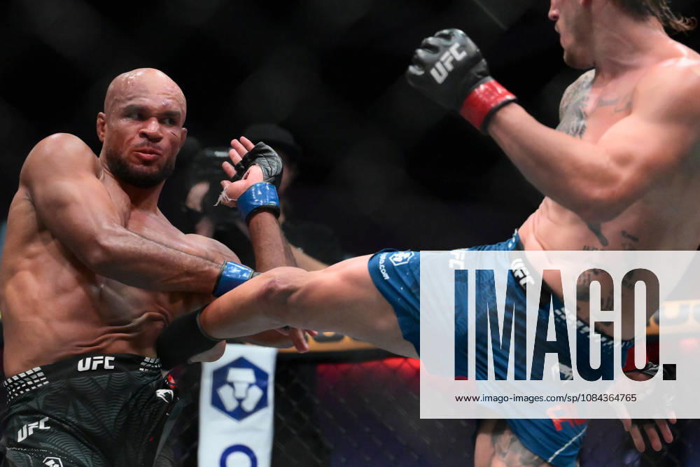 BRENDAN ALLEN defeats CHRISTIAN LEROY DUNCAN by submission (rear-naked choke) at 2:46 of Round 5 during UFC Fight Night night the Meta APEX in Las Vegas. Las Vegas USA - ZUMAo117 20261010_zsp_o117_044