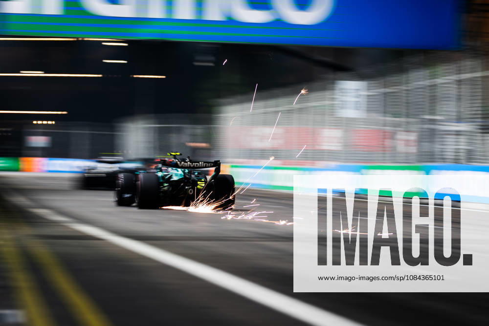 Marina Bay Street Circuit, Singapore, Singapore. 10.October.2026; Fernando Alonso of Spain and Aston Martin Aramco F1 Team during qualifying Formula One Singapore Grand Prix aflo_354967728 JayxHiranox