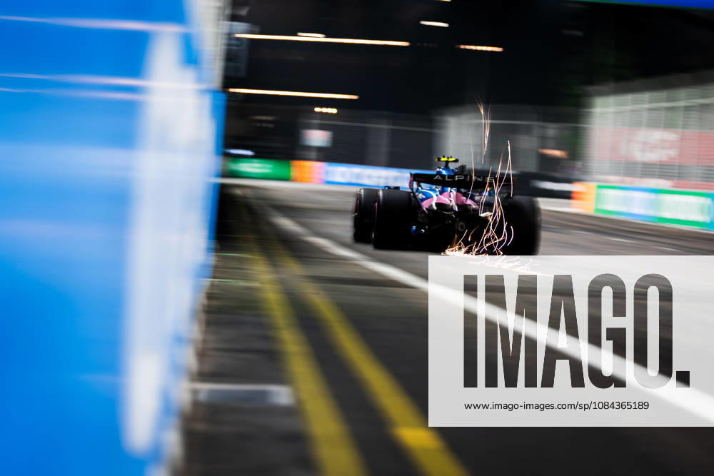 Marina Bay Street Circuit, Singapore, Singapore. 10.October.2026; Franco Colapinto of Argentina and BWT Alpine F1 Team during qualifying Formula One Singapore Grand Prix aflo_354967805 JayxHiranox