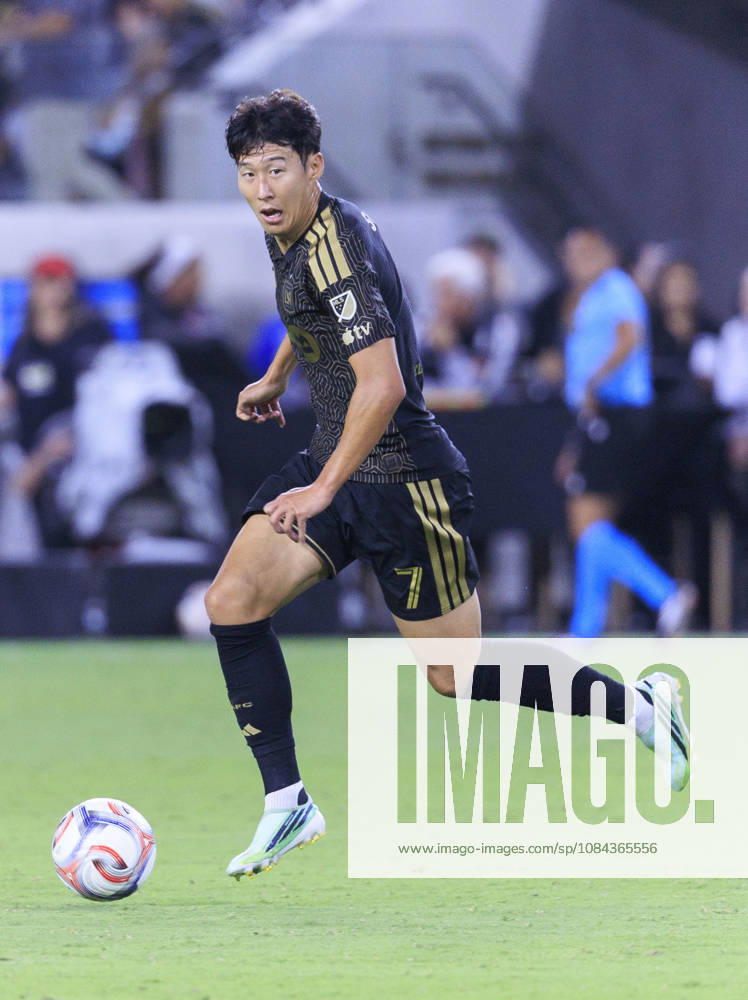 Son Heung-Min 7 of the Los Angeles Football Club during their regular season MLS, Fussball Herren, USA game against the Vancouver Whitecaps on Saturday October 10, 2026 at the BMO Stadium in Los Angeles, California. ARIANA RUIZ PI Los Angeles USA - ZUMAp124 20261010_zaa_p124_003