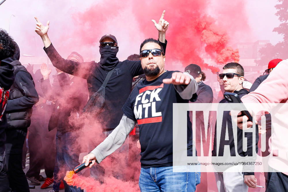 Toronto FC v CF Montreal Toronto FC fans march toward BMO Field while burning a flare before the start of a Major League Soccer game between Toronto FC and CF Montreal in Toronto, Ontario, Canada, on October 10, 2026. Toronto Ontario Canada