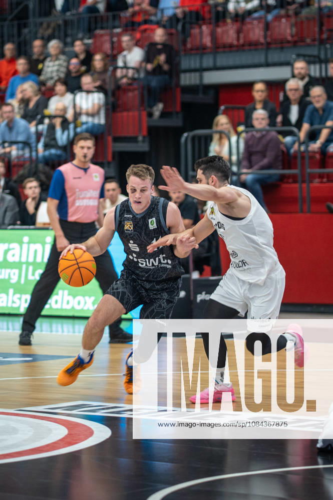 Artland Dragons vs. Tigers Tübingen, Quakenbrück, Lower Saxony, Germany, October 10, 2026; Basketball, BARMER 2 Basketball Bundesliga ProA, Matchday 4, 2026–2027 season, at the Artland Arena The Tigers Tübingen win 92–86 against the Artland Dragons For editorial use only Artland Dragons Tigers Tübingen, Basketball ProA Quakenbrück