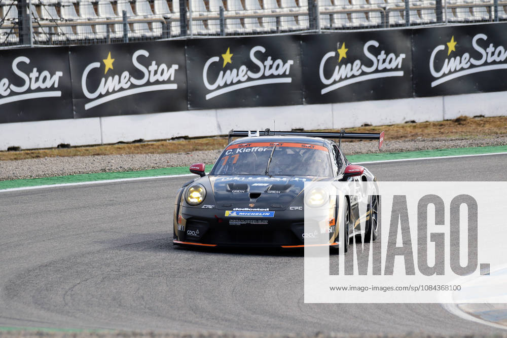 Hockenheim, Germany, October 9–11, 2026 Porsche Sixt Carrera Cup Germany 2026 Season Finale at the Hockenheimring, Saturday Race. Pictured: Chester Kieffer (LUX) at the Hockenheimring, Baden-Württemberg