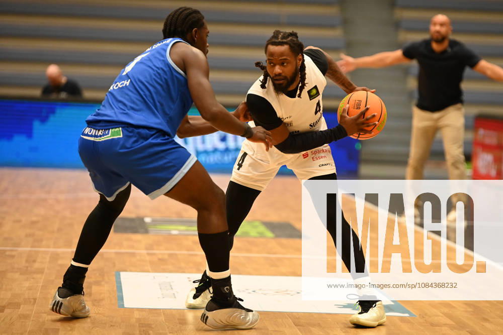 Quashawn Tyrese Lane, Matchday 4, BARMER 2 Basketball Bundesliga Pro A, ETB Miners vs. PS Karlsruhe LIONS, October 10, 2026, Quashawn Tyrese Lane, ETB Miners, Matchday 4 in the BARMER 2 Basketball Bundesliga Pro A, ETB Miners vs. PS Karlsruhe LIONS, final score 95–86 after overtime at the Sporthalle am Hallo on October 10, 2026, in front of 768 spectators