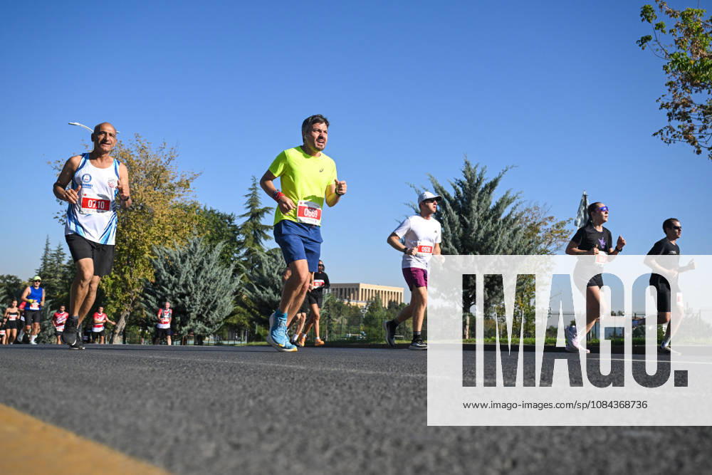 Presidential Run in Ankara ANKARA, TURKIYE - OCTOBER 11: Athletes compete during the Presidential Run, organized by the Turkish Athletics Federation, in Ankara, Turkiye, on October 11, 2026. Ismail Aslandag Anadolu Ankara Turkey. Editorial use only. Please get in touch for any other usage.