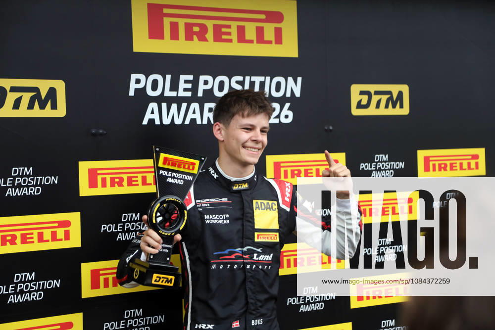 DTM Final at the Hockenheimring, October 9–11, 2026 DTM Final at the Hockenheimring, October 9–11, 2026 Qualifying, Sunday Pictured: Bastian Buus (DNK) in pole position for the DTM final race at Hockenheim