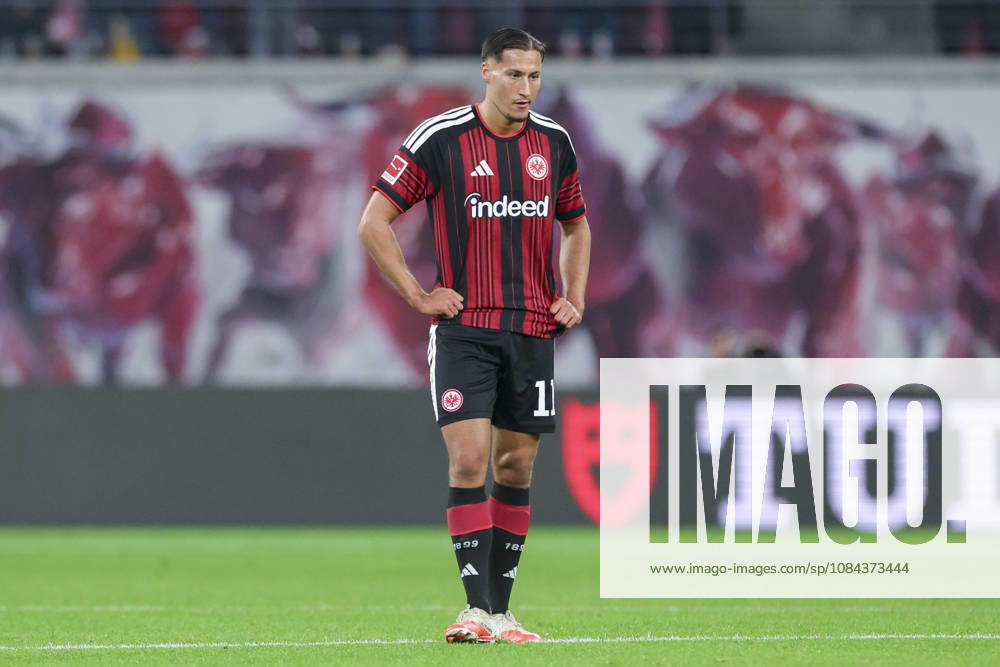 Younes Ebnoutalib of Eintracht Frankfurt looks disappointed during the Bundesliga match between RB Leipzig and Eintracht Frankfurt, Red Bull Arena on October 10, 2026, in Leipzig, Germany. Photo by Marco Steinbrenner, DeFodi Images. Younes Ebnoutalib of Eintracht Frankfurt looks dejected during the Bundesliga match between RB Leipzig and Eintracht Frankfurt at Red Bull Arena on October 10, 2026 in Leipzig, Germany. Photo by Marco Steinbrenner, DeFodi Images. DFB and DFL regulations prohibit any use of photographs as image sequences and or quasi-video. Photo by Marco Steinbrenner, DeFodi Images.