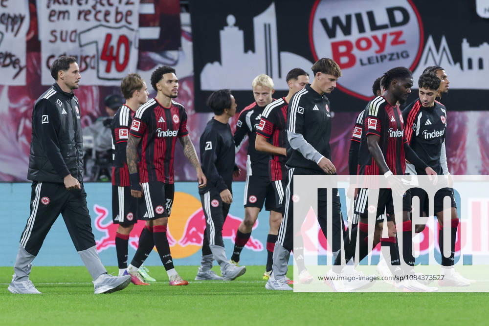 The Eintracht Frankfurt players head into the locker room disappointed during the Bundesliga match between RB Leipzig and Eintracht Frankfurt, Red Bull Arena on October 10, 2026, in Leipzig, Germany. Photo by Marco Steinbrenner, DeFodi Images. The Eintracht Frankfurt players head into the locker room disappointed during the Bundesliga match between RB Leipzig and Eintracht Frankfurt at Red Bull Arena on October 10, 2026 in Leipzig, Germany. Photo by Marco Steinbrenner, DeFodi Images. DFB and DFL regulations prohibit any use of photographs as image sequences and or quasi-video. Photo by Marco Steinbrenner, DeFodi Images.