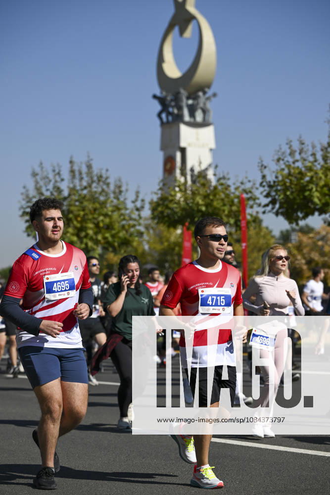 Presidential Run in Ankara ANKARA, TURKIYE - OCTOBER 11: Participants take part in the Presidential Run, organized by the Turkish Athletics Federation, in Ankara, Turkiye, on October 11, 2026. Utku Ucrak Anadolu Ankara Turkey. Editorial use only. Please get in touch for any other usage.