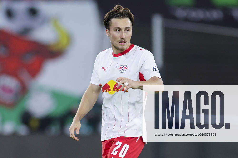 Rocco Reitz of RB Leipzig gestures during the Bundesliga match between RB Leipzig and Eintracht Frankfurt, at Red Bull Arena on October 10, 2026, in Leipzig, Germany. Photo by Marco Steinbrenner, DeFodi Images. Rocco Reitz of RB Leipzig gestures during the Bundesliga match between RB Leipzig and Eintracht Frankfurt at Red Bull Arena on October 10, 2026 in Leipzig, Germany. Photo by Marco Steinbrenner, DeFodi Images. DFB and DFL regulations prohibit any use of photographs as image sequences and or quasi-video. Photo by Marco Steinbrenner, DeFodi Images.