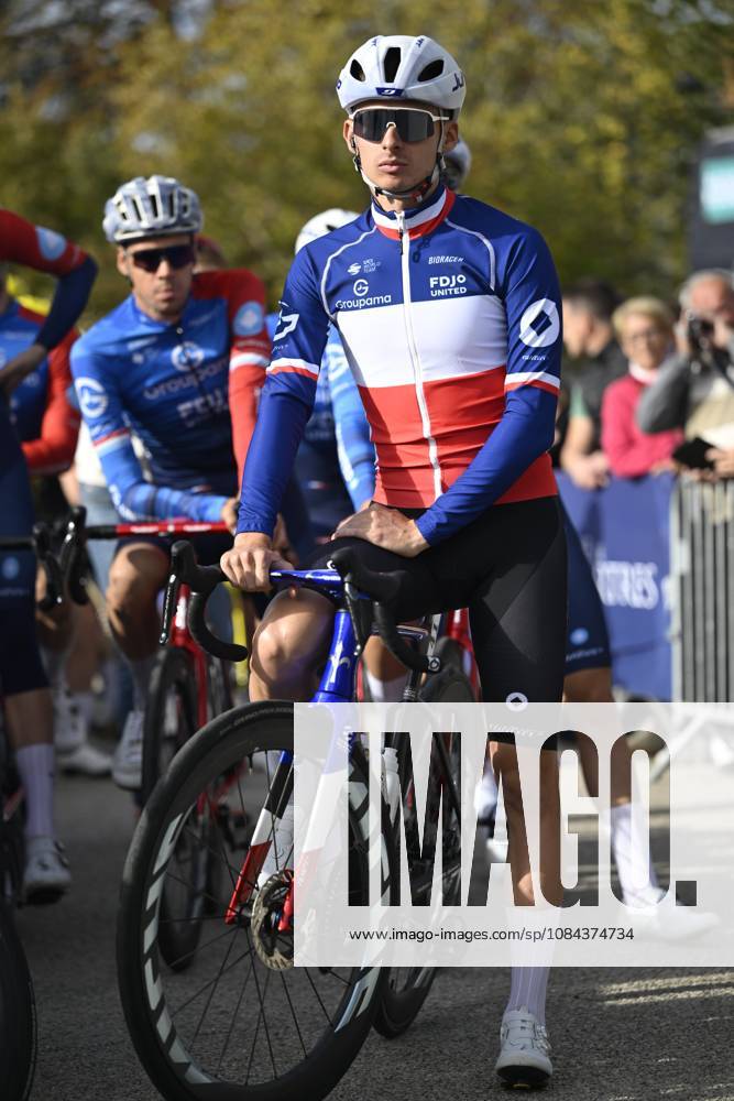 Paris Tours 2026 Cycling Race TOURS, FRANCE - OCTOBER 11 : Gregoire Romain (FRA) of Groupama - FDJ United during the 120th edition of Paris Tours an UCI ProSeries 1.Pro one day cycling road race for Men Elite of 216.2 km with start in Chartres and finish in Tours on October 11, 2026 in Tours, France, 11 10 2026 ( Motordriver Guy De Vuyst - Tours France