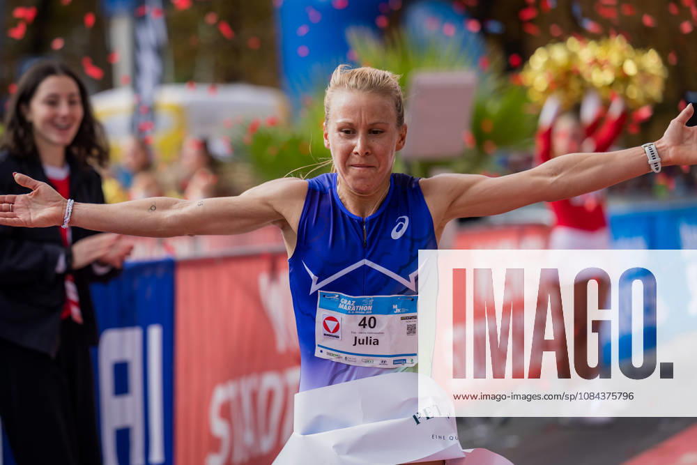 RUNNING - Graz Marathon 2026 GRAZ,AUSTRIA,11.OCT.26 - RUNNING - Graz Marathon. Image shows Julia Mayer (AUT). GEPAxpictures xMatthiasxTrinkl