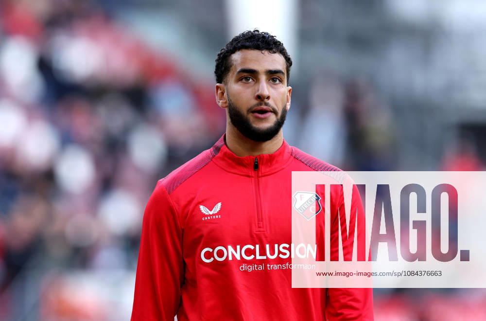UTRECHT FC Utrecht midfielder Oualid Agougil during the Vriendenloterij Eredivisie match between FC Utrecht and Willem II at Stadion Galgenwaard on October 11, 2026, in Utrecht, the Netherlands PETER LOUS EYE4IMAGES DeFodi Images