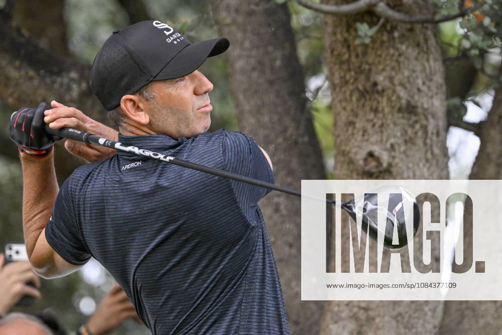 SERGIO GARCIA of Spain hits the ball off the tee during the Open de Espao±a presented by Madrid at Club de Campo Villa de Madrid on October 11, 2026 in Madrid, Spain. Open GOLF De Spain Presented By Madrid - 10.11.26 (Fourth Day) - ZUMAc312 20261011_zsp_c312_015