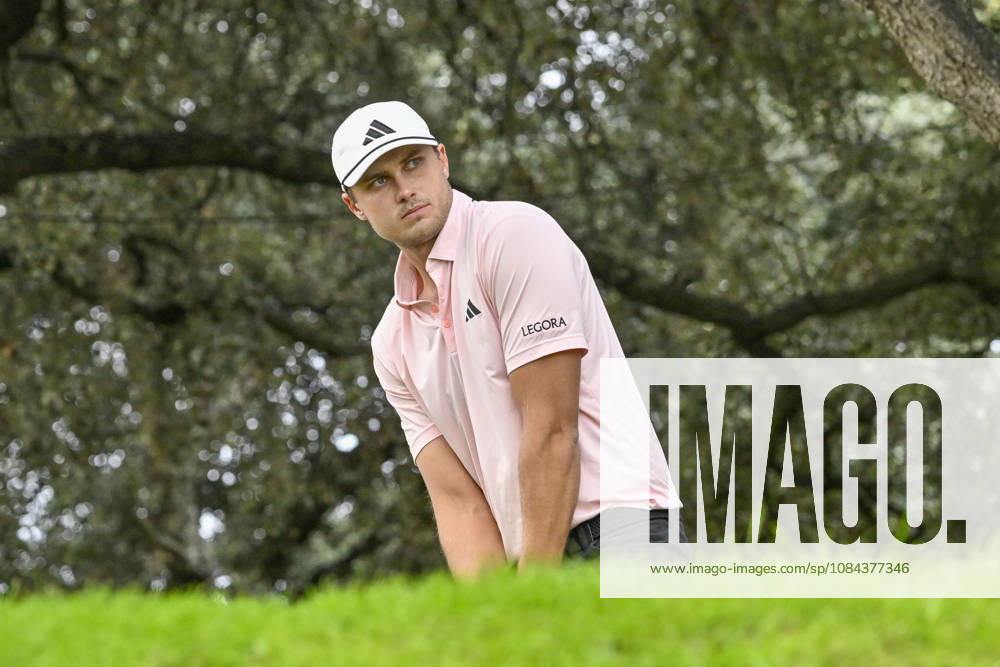 LUDVIG o¦BERG of Sweden hits the ball off the tee during the Open de EspaoÂ±a presented by Madrid at Club de Campo Villa de Madrid on October 11, 2026 in Madrid, Spain. Madrid Spain - ZUMAc312 20261011_zsp_c312_031