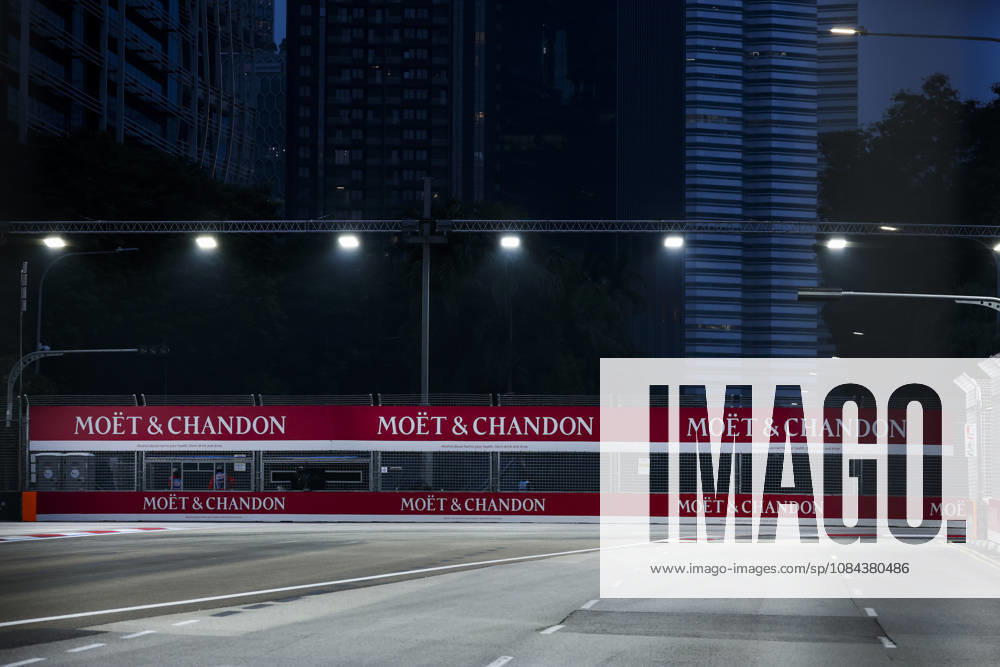 F1 - SINGAPORE GRAND PRIX 2026 Moët & Chandon branding illustration during the 2026 Formula 1 Singapore Grand Prix, 17th round of the 2026 Formula One World Championship, WM, Weltmeisterschaft from October 9 to 11, 2026 on the Marina Bay Street Circuit, in Singapore, Singapore - SingaporeSingapore