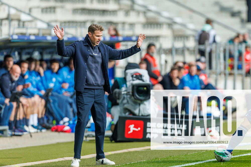 DSC Arminia Bielefeld coach Oliver Kirch gestures during the 2. Bundesliga match between VfL Bochum and Arminia Bielefeld, Ruhrstadion on October 11, 2026, in Bochum, Germany. Photo by Mario Hommes, DeFodi Images. Coach Oliver Kirch of DSC Arminia Bielefeld gestures during the 2nd Bundesliga match between VfL Bochum and Arminia Bielefeld at Vonovia Ruhrstadion on October 11, 2026 in Bochum, Germany. Photo by Mario Hommes, DeFodi Images. DFB and DFL regulations prohibit any use of photographs as image sequences and or quasi-video. Photo by Mario Hommes, DeFodi Images.