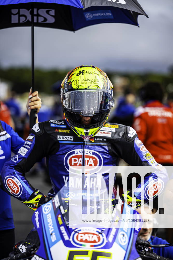Andrea Locatelli of PATA Maxus Yamaha during the Tissot Superpole Race of the FIM Superbike World Championship, WM, Weltmeisterschaft at Circuito Estoril on October 11, 2026 in Cascais, Portugal. Motorsports 2026: WorldSBK - Tissot Estoril Round - ZUMAr200 20261011_zsp_r200_022