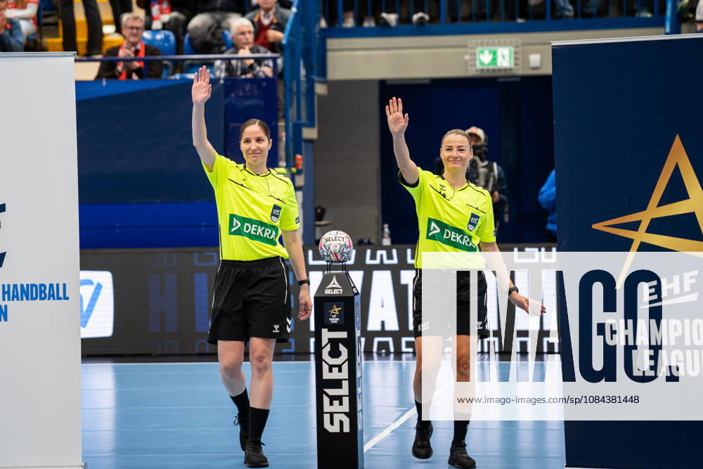HSG Blomberg Lippe (GER) vs. Odense Handbold (DEN), Handball, EHF Champions League Women, Group Stage, October 11, 2026, 2026–2027 Season, Simona Raluca Stancu (Lemgo) and Andrea Alejandra Pepe (Lemgo), referees, Phoenix Contact Arena, Germany