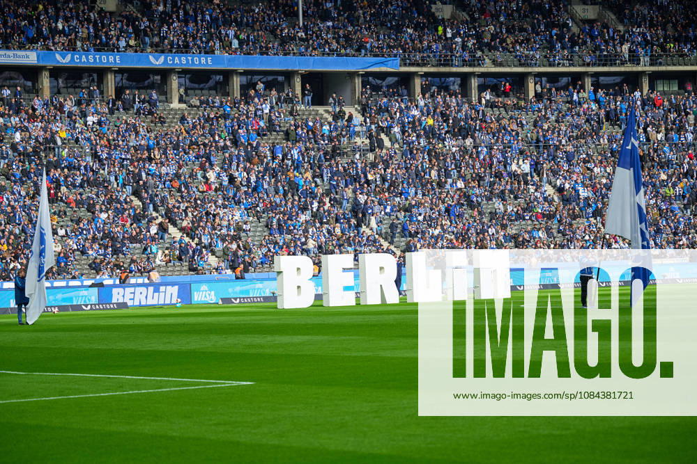 Scene from the Olympic Stadium in Berlin, GER, Hertha BSC vs. SPVGG Greuther Fürth, 2. Bundesliga, 2026–27 season, Matchday 7, October 11, 2026 DFL regulations prohibit any use of photographs as image sequences and or quasi-video GER, Hertha BSC vs. SPVGG Greuther Fürth, 2. Bundesliga, 2026–27 season, Matchday 7, October 11, 2026, Berlin