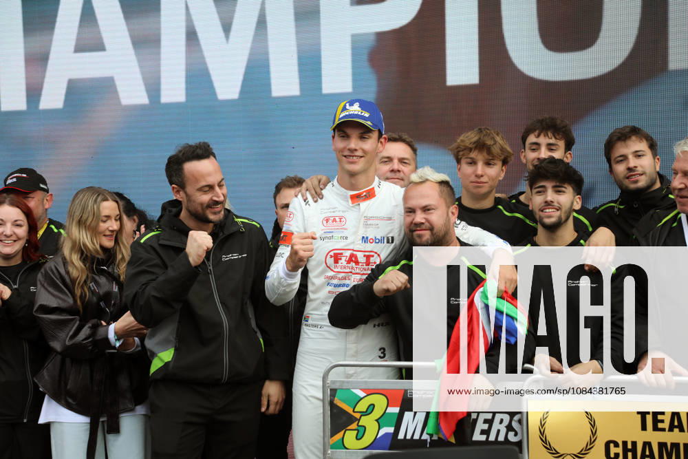 Porsche Sixt Carrera Cup Germany Final at the Hockenheimring, October 9–11, 2026 Porsche Sixt Carrera Cup Germany Final at the Hockenheimring, October 9–11, 2026 Race on Sunday Pictured: Keagan Masters (RSA), 2026 Porsche Sixt Carrera Cup Champion