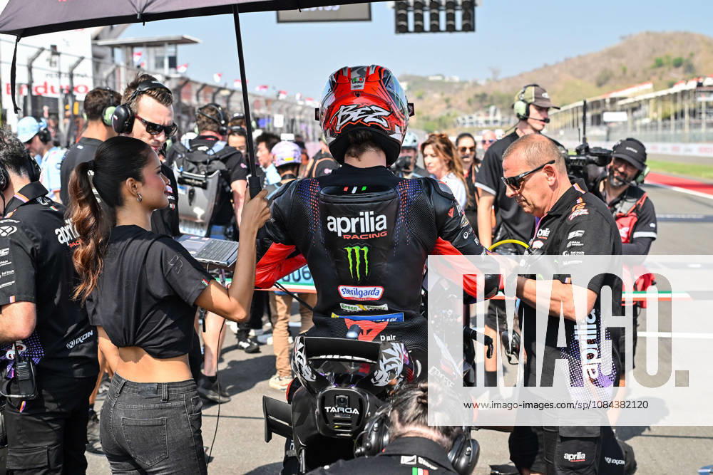 MOTO - MOTO GP - GRAND PRIX OF INDONESIA 2026 BEZZECCHI Marco (ita), Aprilia Racing, Aprilia RS-GP26, portrait, starting grid, grille de dÃ part during the 2026 MotoGP Pertamina Grand Prix of Indonesia on the Mandalika circuit from October 9 to 11, at West Nusa Tenggara, Indonesia - West Nusa TenggaraIndonesia
