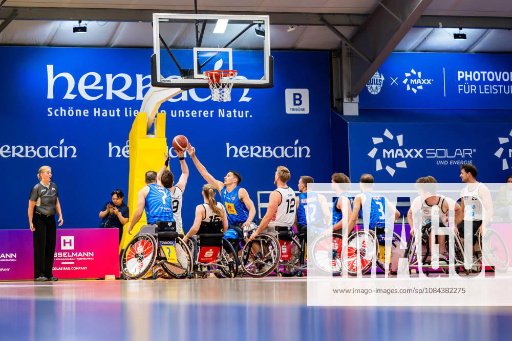 GER, Wheelchair Basketball, Men s and Women s, Season 26–27, Funke Cup, Regular Season, Thuringia Bulls vs. Spinto Münsterland, Vahid Gholamazad (Thuringia Bulls), Sven Diedrich (Spinto Münsterland), Alexander Budde (Thuringia Bulls), 99189 Elxleben, Fit In Recreation Center, Thuringia Sports Hall, Thuringia, Germany