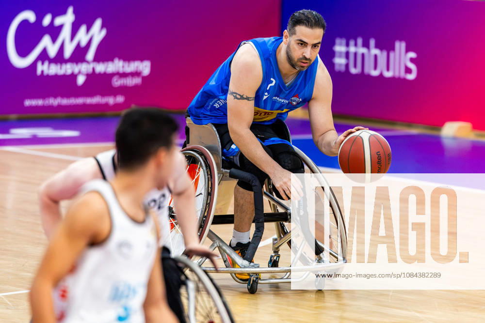 GER, Wheelchair Basketball, Men s and Women s, Season 26–27, Funke Cup, Regular Season, Thuringia Bulls vs. Spinto Münsterland, Vahid Gholamazad, Thuringia Bulls 99189 Elxleben, Fit In Recreation Center, Sports Hall, Thuringia, Germany
