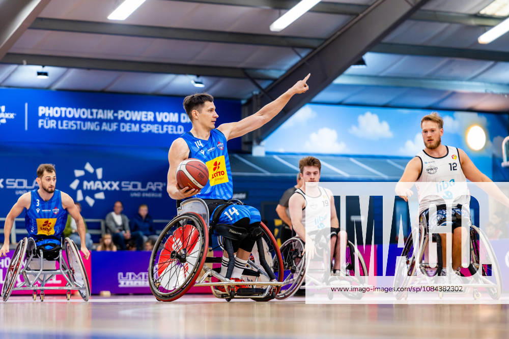GER, Wheelchair Basketball, Men s and Women s, Season 26–27, Funke Cup, Regular Season, Thuringia Bulls vs. Spinto Münsterland, Aliaksandr Halouski, Thuringia Bulls 99189 Elxleben, Fit In Leisure Center, Thuringia Sports Hall, Thuringia, Germany