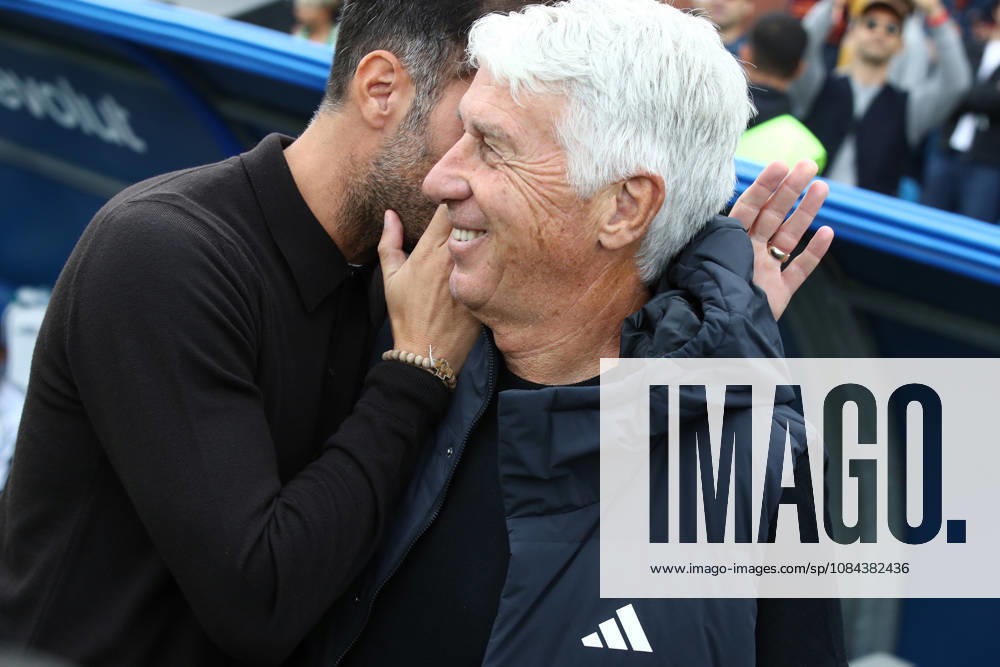 IPA89547448 - October 11, 2026 Como vs. AS Roma (Serie A) Sports; Soccer; Matchday 6& xD;In the photo: Fabregas, Gasperini& xD;(Photo by Gino Mancini)