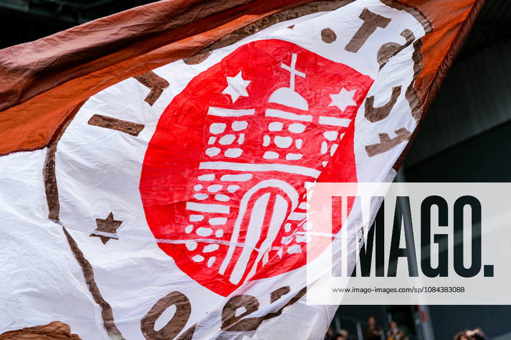 Germany Soccer 2. Bundesliga 2026–27, Matchday 7: FC St. Pauli vs. Karlsruher SC at Millerntor Stadium, Hamburg; St. Pauli flag, fans, St. Pauli