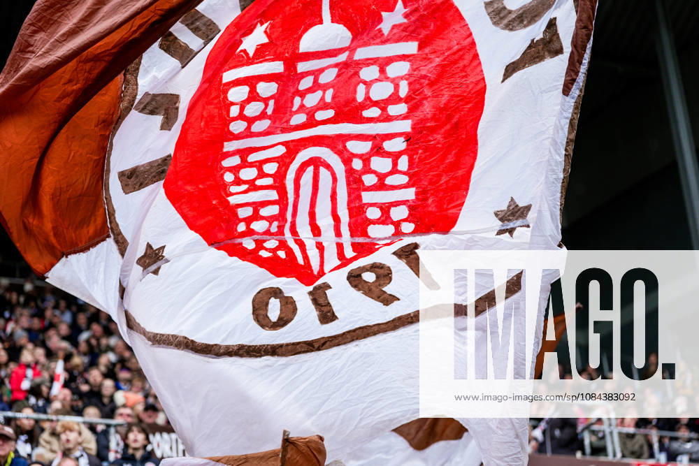 Germany Soccer 2. Bundesliga 2026–27, Matchday 7: FC St. Pauli vs. Karlsruher SC at Millerntor Stadium, Hamburg; St. Pauli flag, fans, St. Pauli