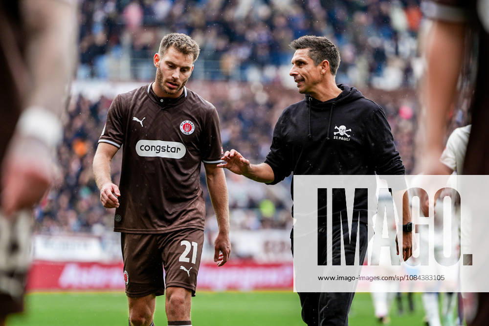 Germany Soccer 2. Bundesliga 2026–27, Matchday 7: FC St. Pauli vs. Karlsruher SC, Millerntor Stadium, Hamburg, St. Pauli, Marcel Rapp, FC St. Pauli, Coach, Lars Ritzka, FC St. Pauli, 21