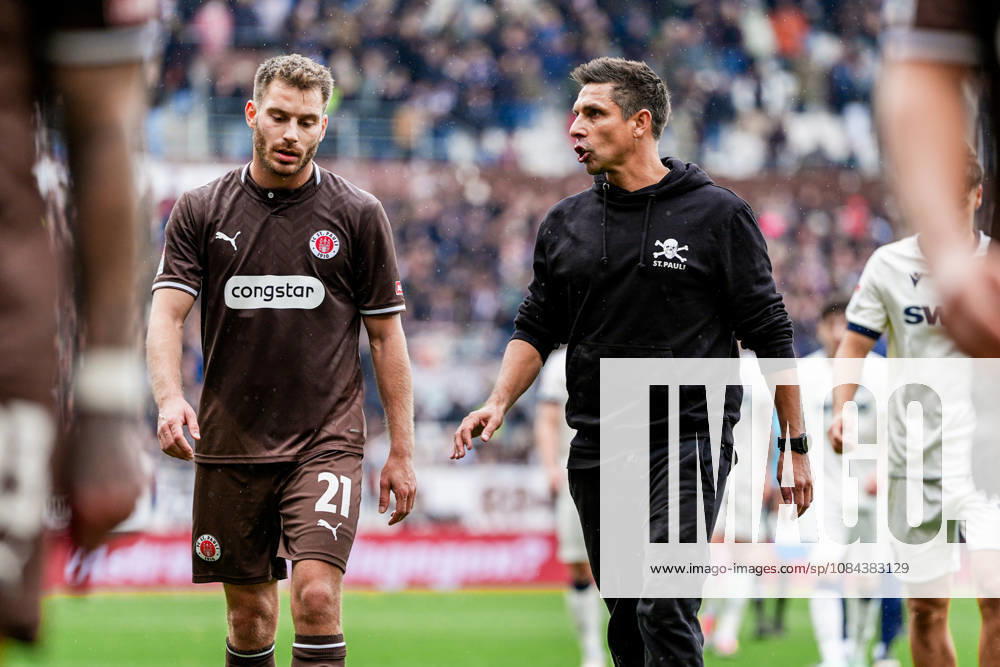 Germany Soccer 2. Bundesliga 2026–27, Matchday 7: FC St. Pauli vs. Karlsruher SC, Millerntor Stadium, Hamburg, St. Pauli, Marcel Rapp, FC St. Pauli, Coach, Lars Ritzka, FC St. Pauli, 21